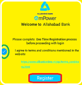 How to activate Mobile Banking for Allahabad Bank?