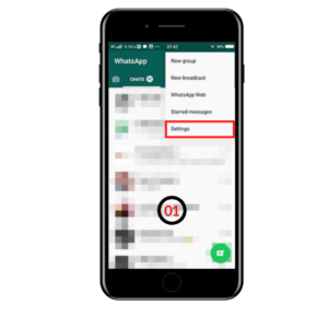 open whatsapp & click payments