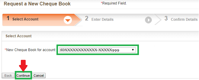 How to apply Bank of Baroda new cheque book online