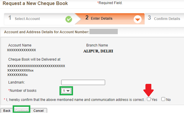 How to apply Bank of Baroda new cheque book online