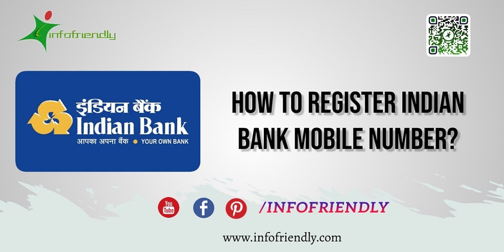 How to register Indian bank mobile number?