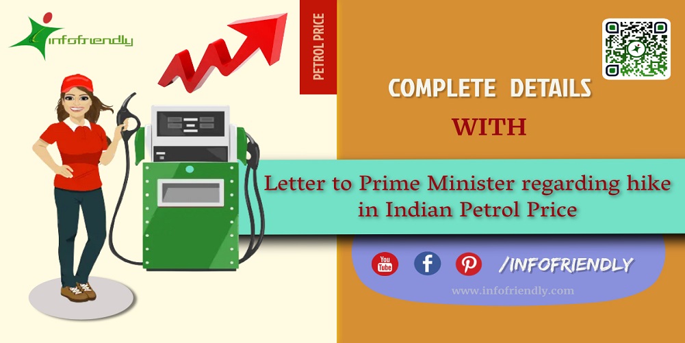Letter to Prime Minister regarding hike in Indian Petrol Price